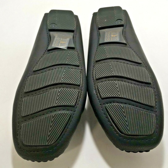 Hawkwell Bria Black with Gold Hardware Size 5.5 US Women's Oxford Slip-ons Shoes - Picture 4 of 5